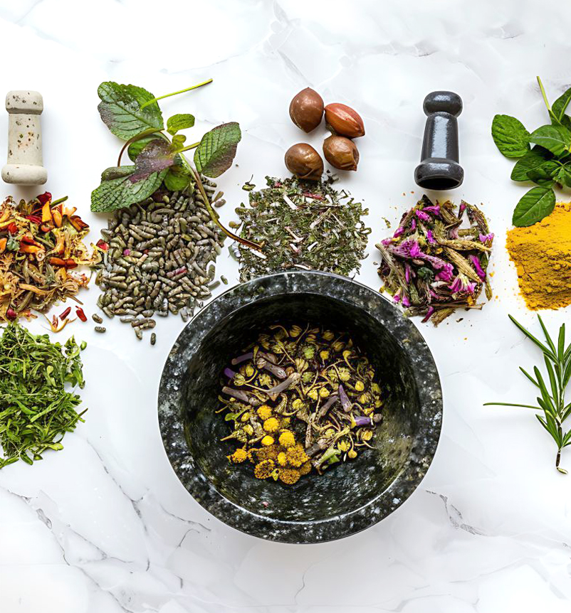 Ayurvedic & Herbal Ingredients